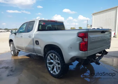 2020 Chevrolet Silverado 1500 4Wd Double Cab Standard Bed Lt from USA, damaged, VIN 1GCRYDEDXLZ241406